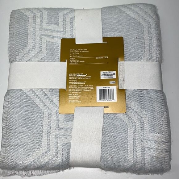 🔥EVER HOME DIAMOND WEAVE THROW 50 in x 70 in New - Picture 4 of 4